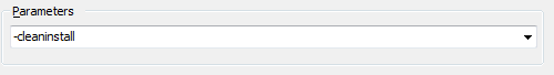 RunParametersCleanInstall.png